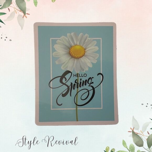 🎉 10/$10 Stickers - Adorable Daisy - Waterproof Reusable Sticker Slogan Decals - Picture 2 of 2